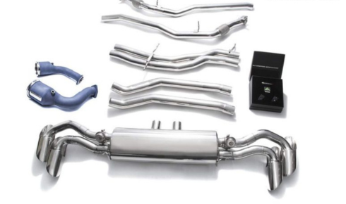 lamborghini urus downpipe install